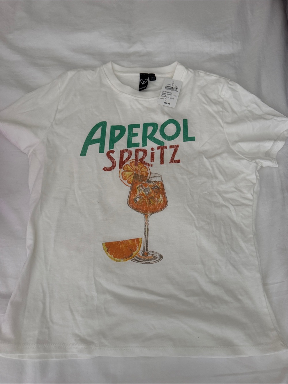 Aperol Spritz Graphic T-Shirt (Fitted)